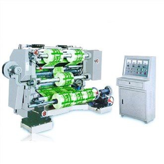 Vertikal skär- och återspolningsmaskin