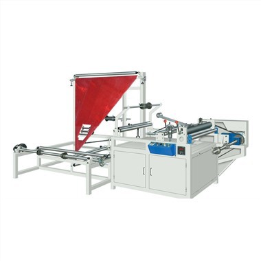 Automatisk plastfolieviknings- och återlindningsmaskin