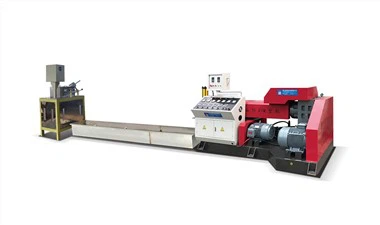 Vattenkylande plaståtervinningsmaskin